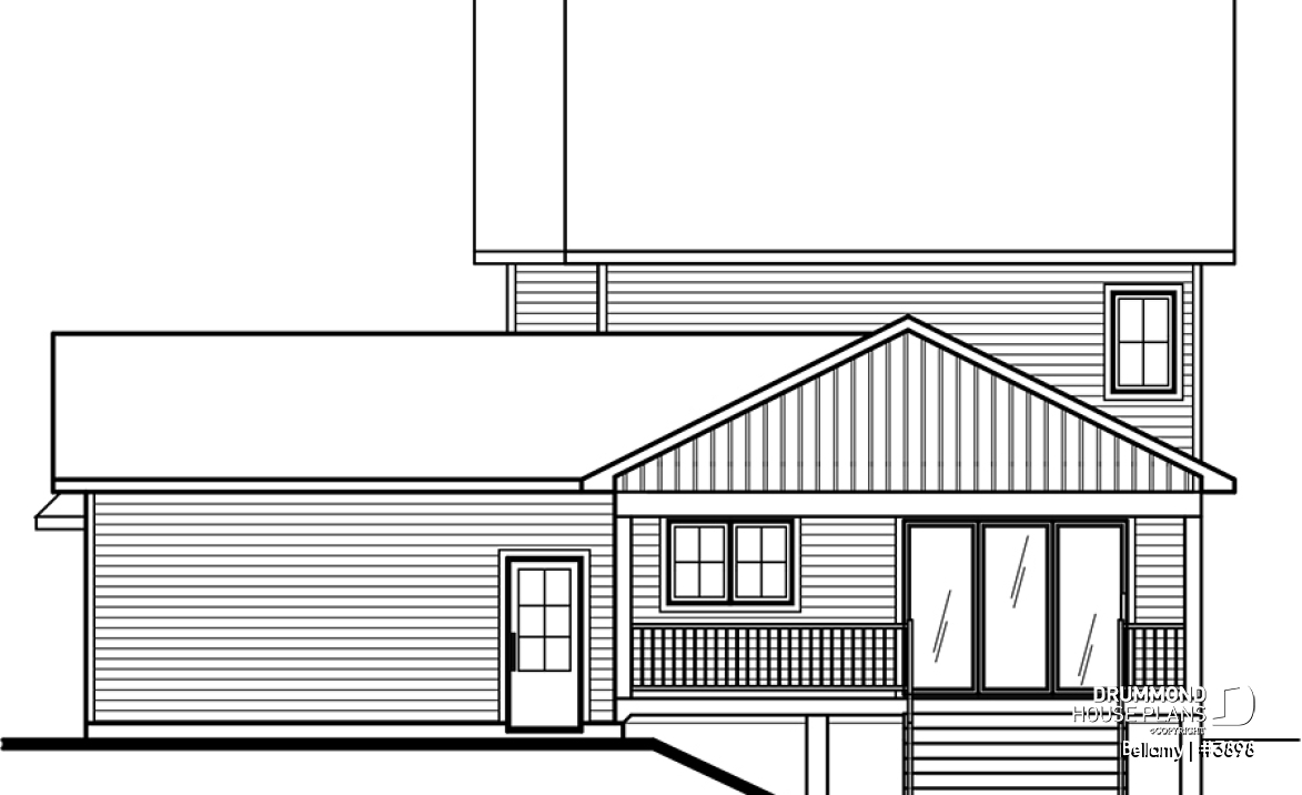 rear elevation - Bellamy