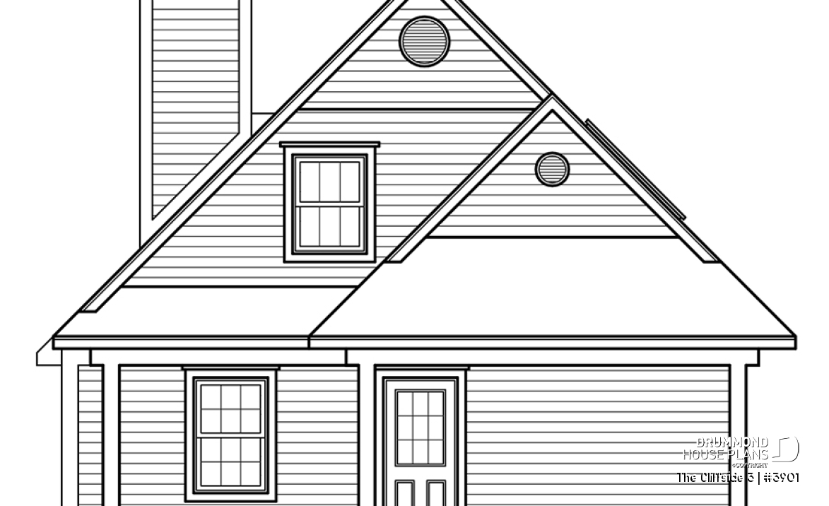 front elevation - The Cliffside 3