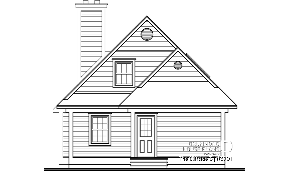 front elevation - The Cliffside 3