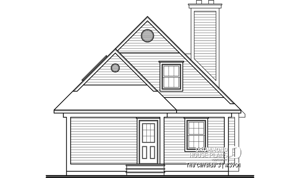 front elevation - The Cliffside 3