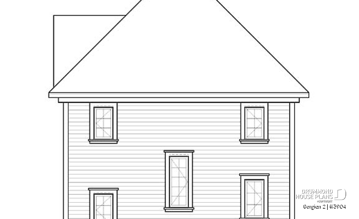 rear elevation - Gorgian 2