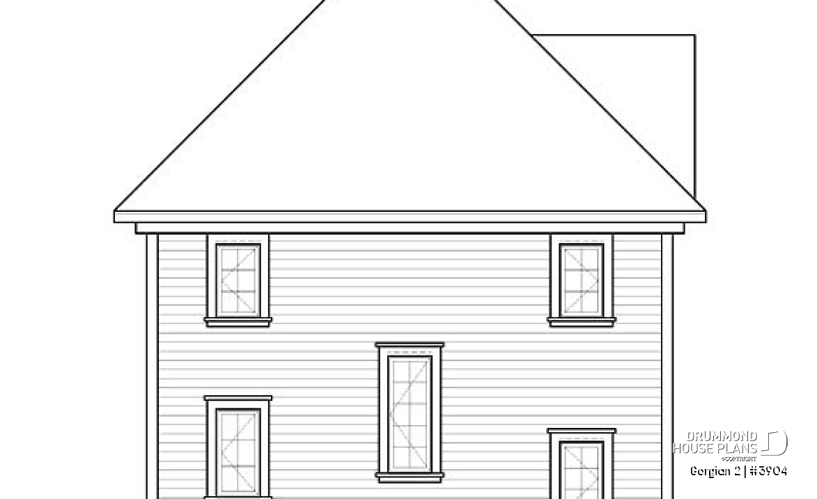 rear elevation - Gorgian 2