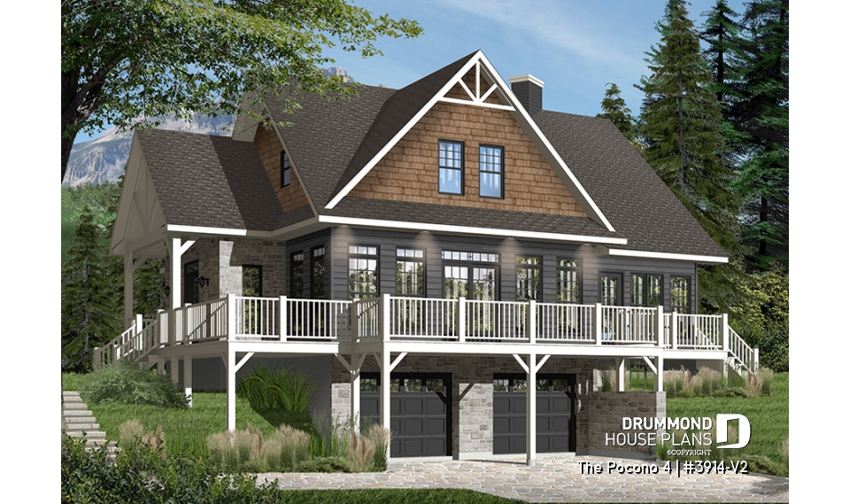 Color version 2 - Front - The Pocono 4