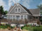 Color version 1 - Rear - A-Frame Rustic Country Cottage plan, 4 bedrooms, 3 bathrooms, screened-in porch, unfinished walkout basement - Pocono 5
