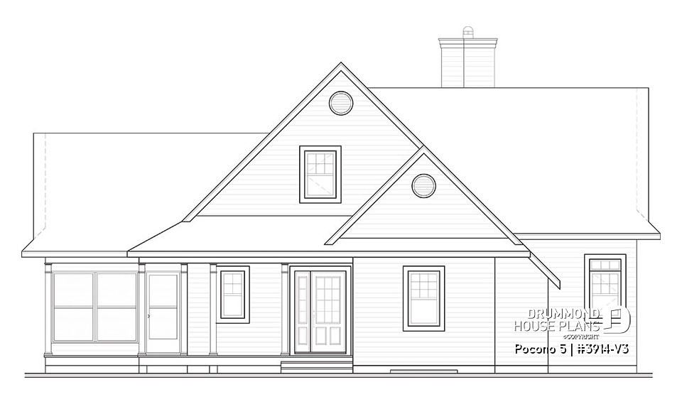 front elevation - Pocono 5