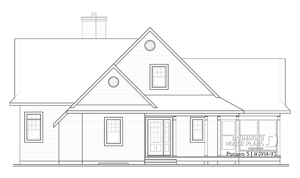 front elevation - Pocono 5