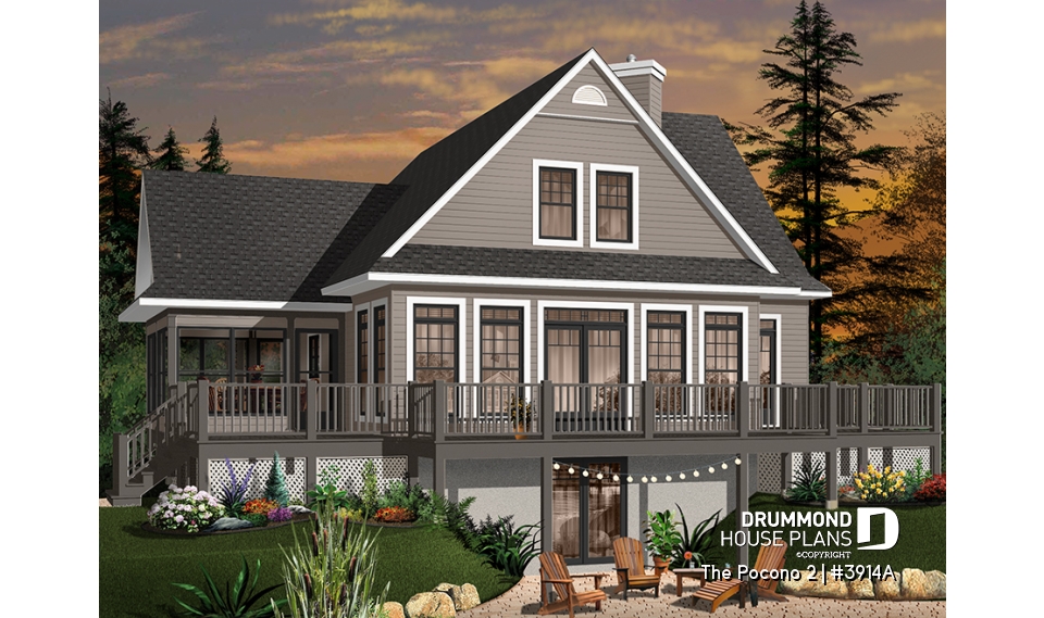 Color version 1 - Rear - The Pocono 2