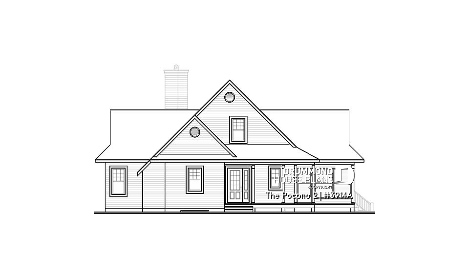 front elevation - The Pocono 2