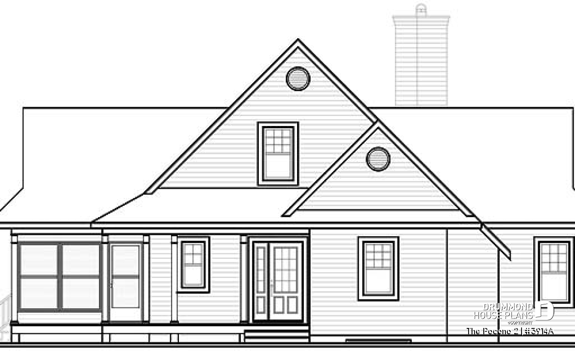 front elevation - The Pocono 2