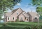 front - BASE MODEL - Lakefront walkout basement house plan, 2 to 4 bedrooms, 2 master suites, 2-car garage, open concept  - Copeland