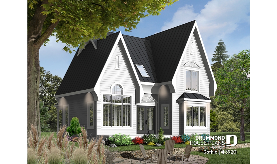 Color version 1 - Rear - Gothic