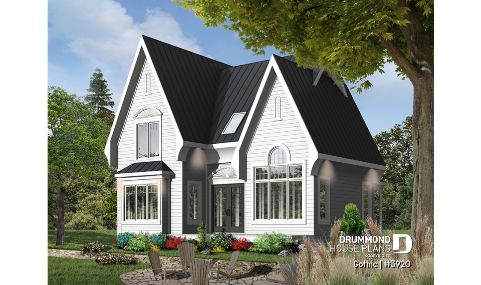 Color version 1 - Rear - Gothic