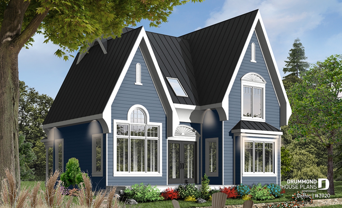 Color version 3 - Rear - Gothic
