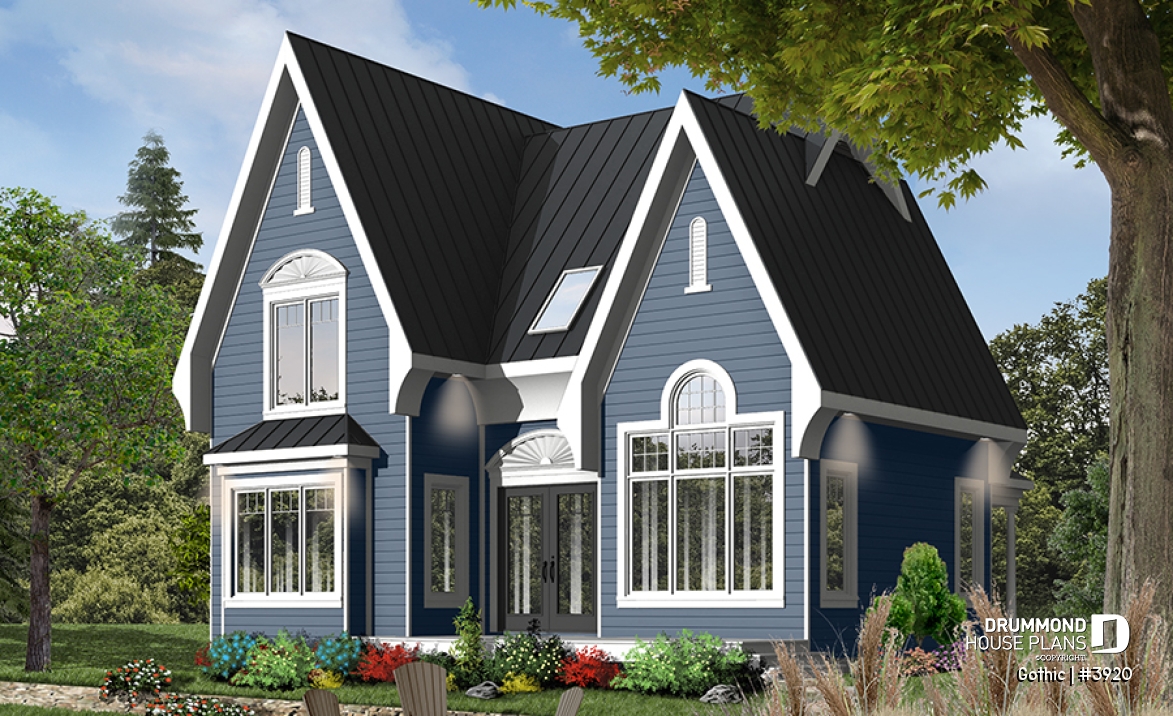 Color version 3 - Rear - Gothic