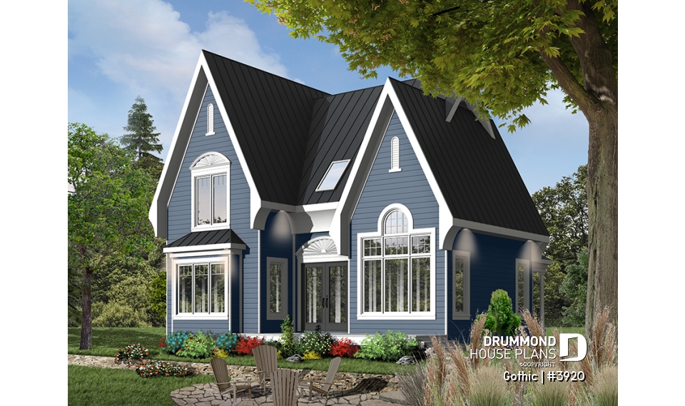 Color version 3 - Rear - Gothic