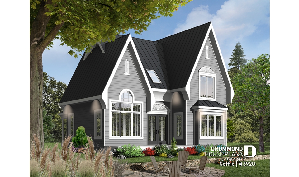 Rear view - BASE MODEL - Gothic