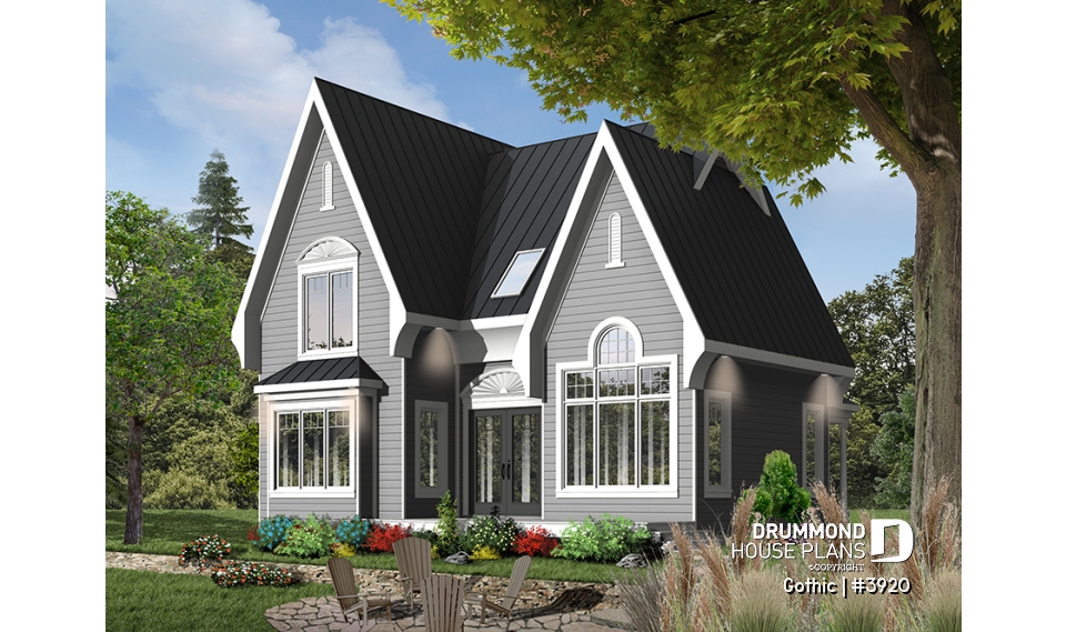 Rear view - BASE MODEL - Gothic