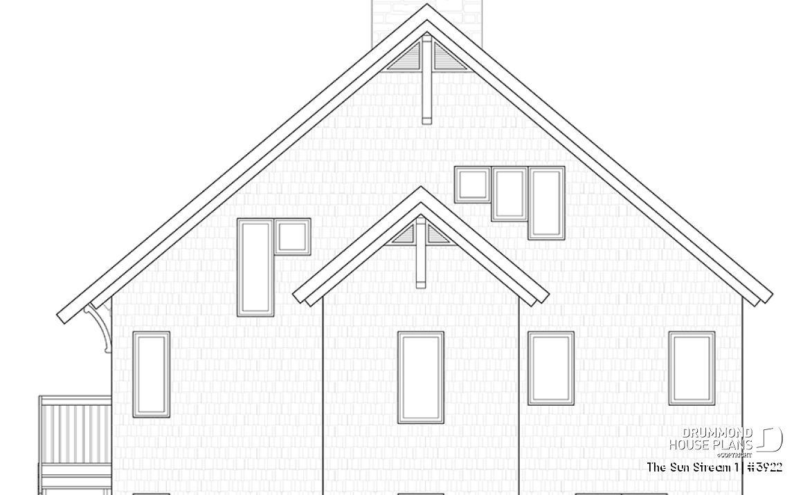 rear elevation - The Sun Stream 1