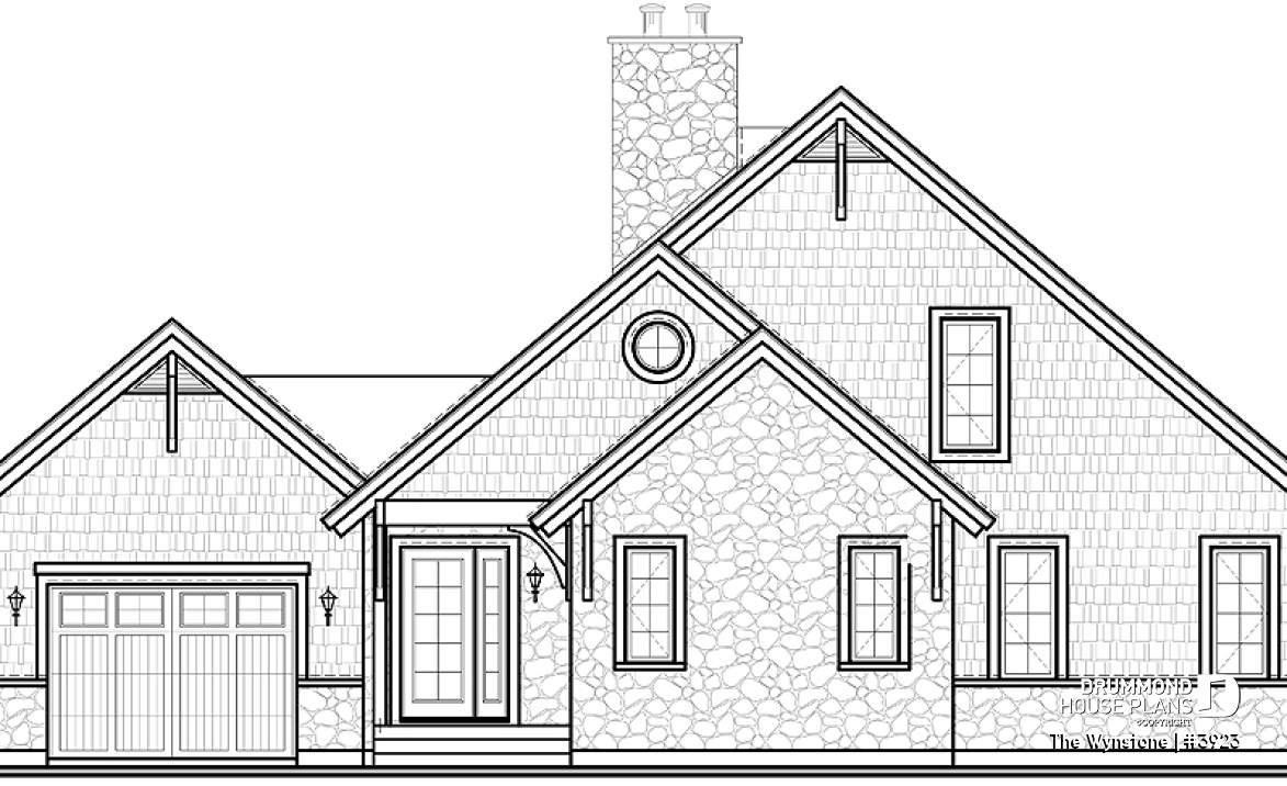 front elevation - The Wynstone