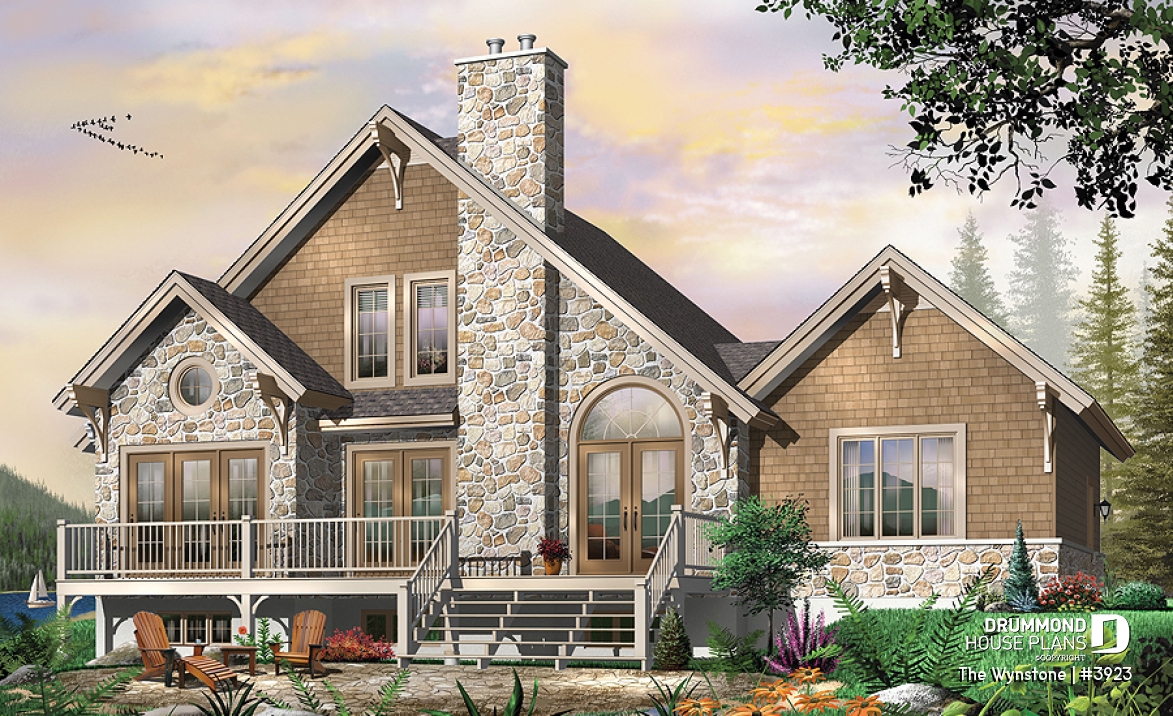 Rear view - BASE MODEL - The Wynstone