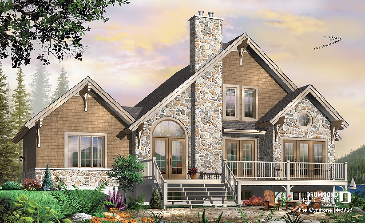Rear view - BASE MODEL - The Wynstone