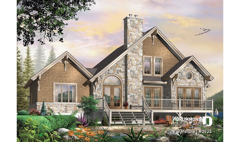 Rear view - BASE MODEL - The Wynstone