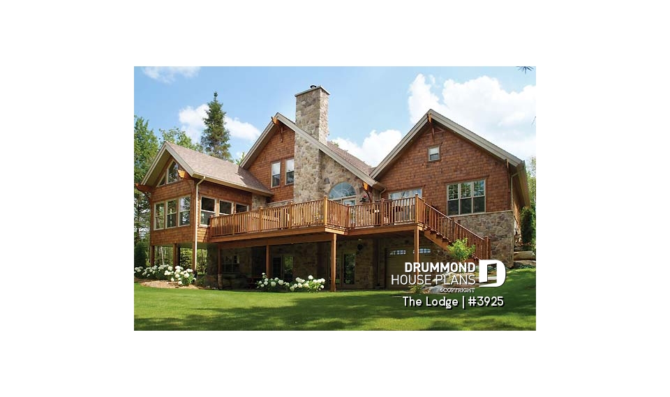 Rear view - BASE MODEL - The Lodge