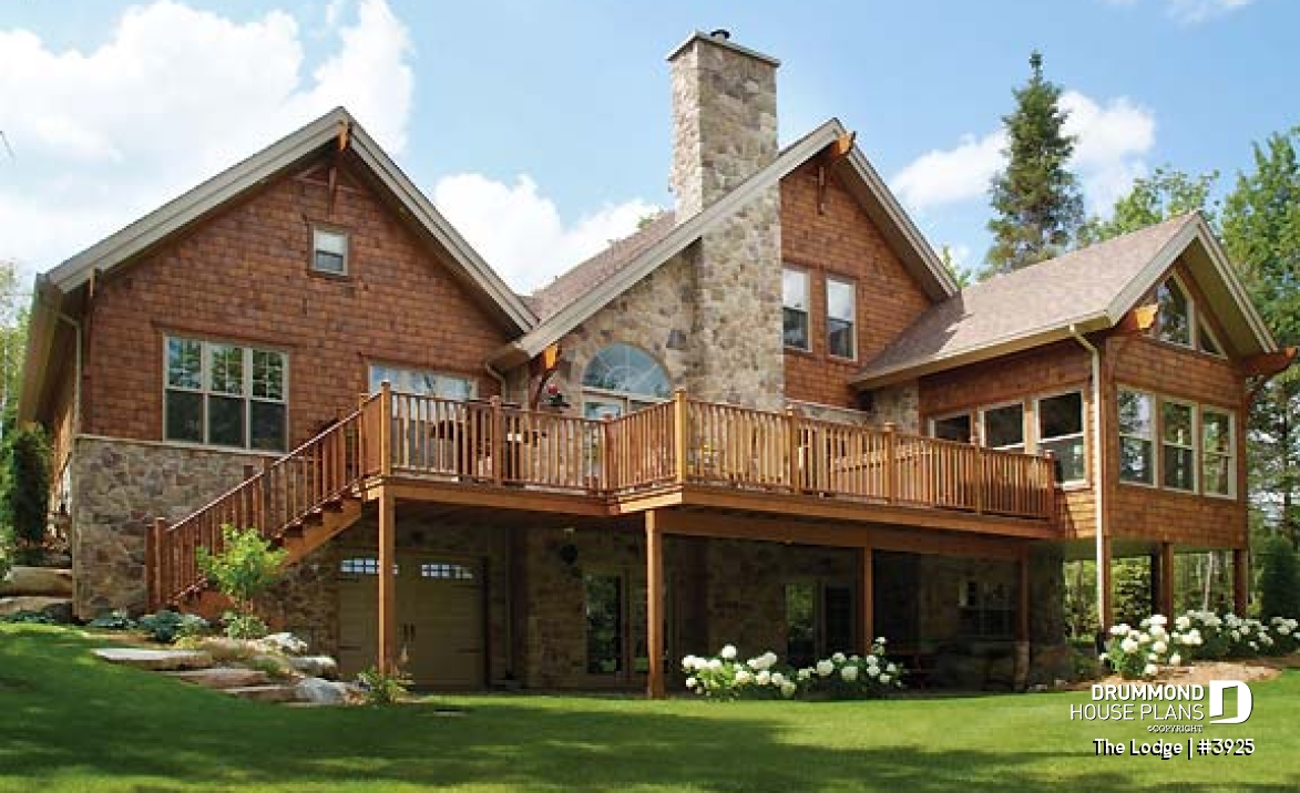 Rear view - BASE MODEL - The Lodge