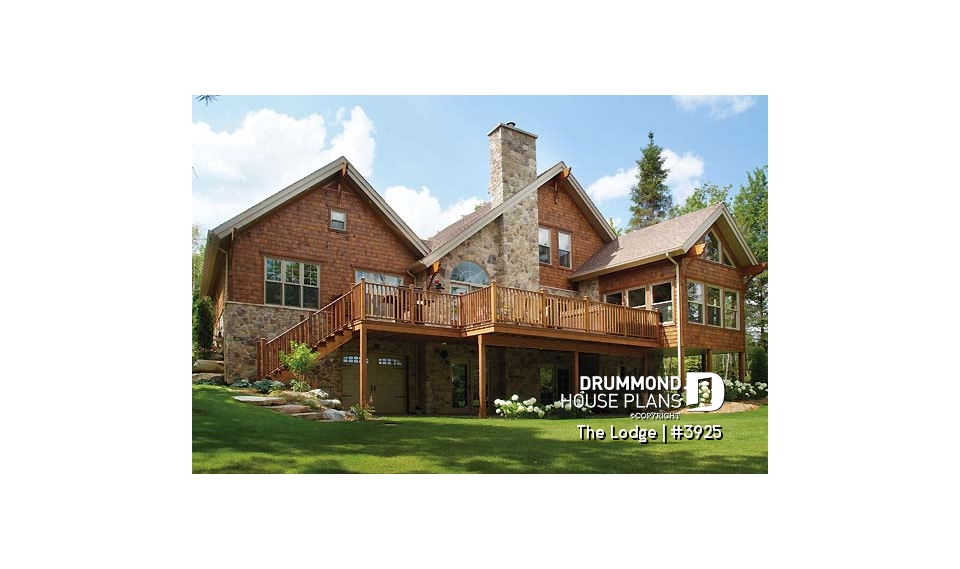 Rear view - BASE MODEL - The Lodge