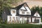 front - BASE MODEL - 4 Bedroom Farmhouse home plan, master suite, butler's pantry, ensuite, library/den and covered terrace - Midwest 2