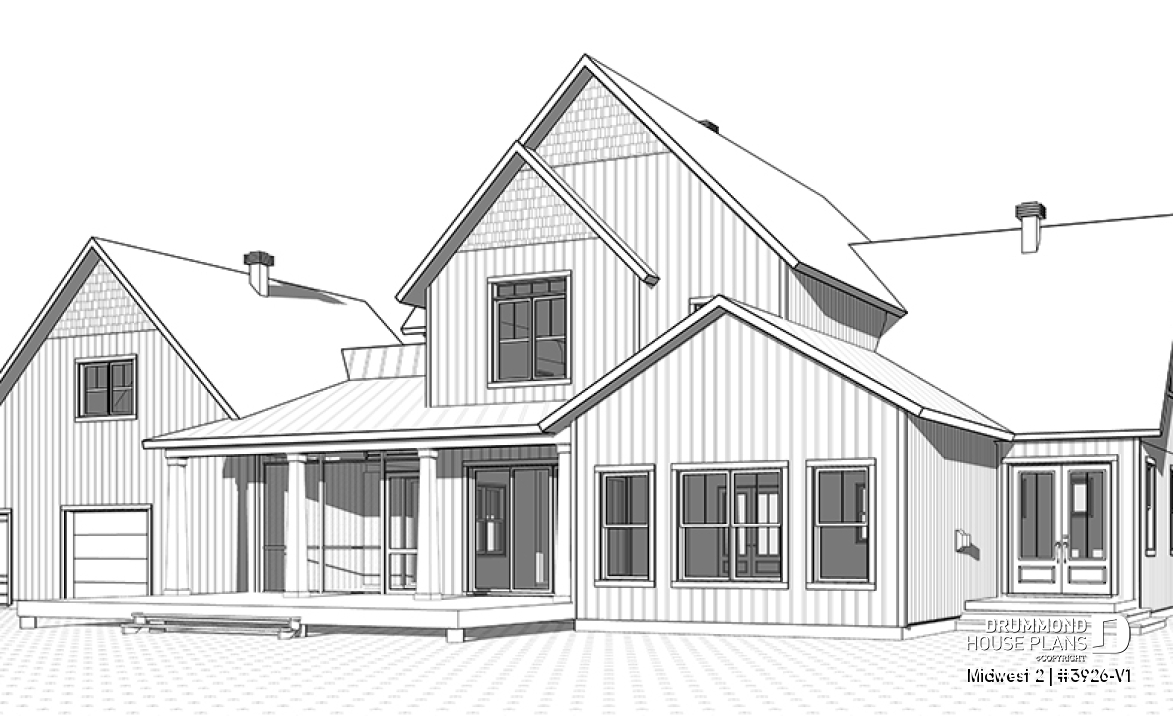 rear elevation - Midwest 2