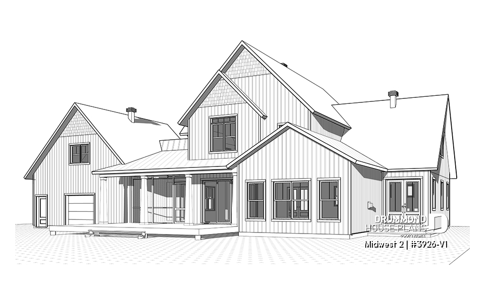 rear elevation - Midwest 2