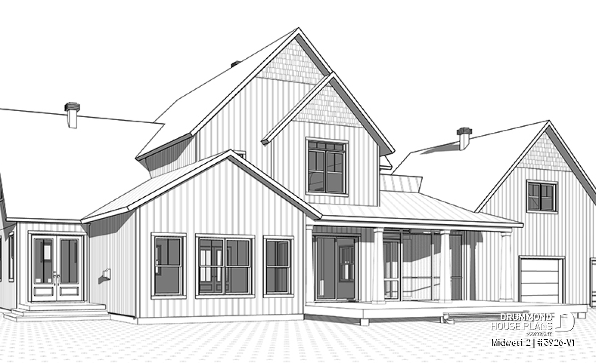 rear elevation - Midwest 2