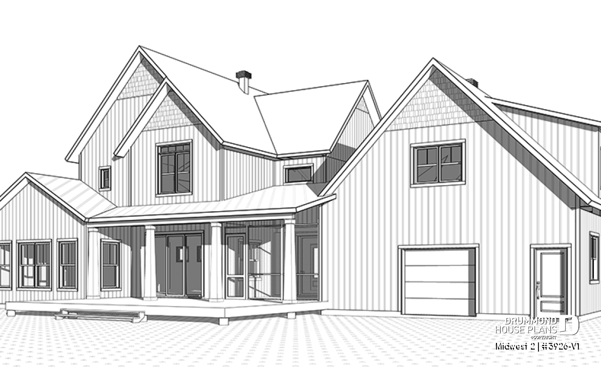 rear elevation - Midwest 2