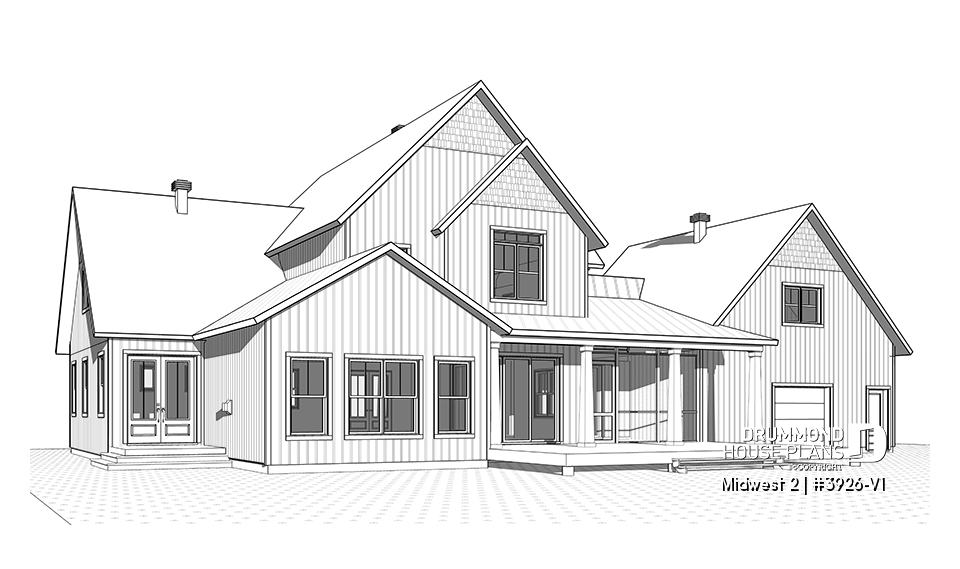 rear elevation - Midwest 2