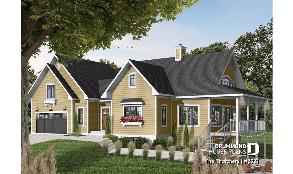 Color version 1 - Front - The Thatchery