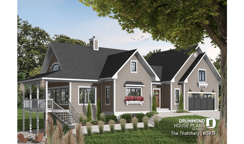 Color version 3 - Front - The Thatchery