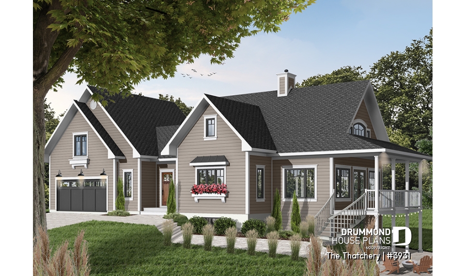 Color version 3 - Front - The Thatchery