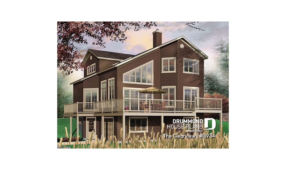 Rear view - BASE MODEL - The Clearview