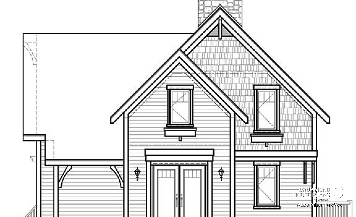 front elevation - Aubervillier