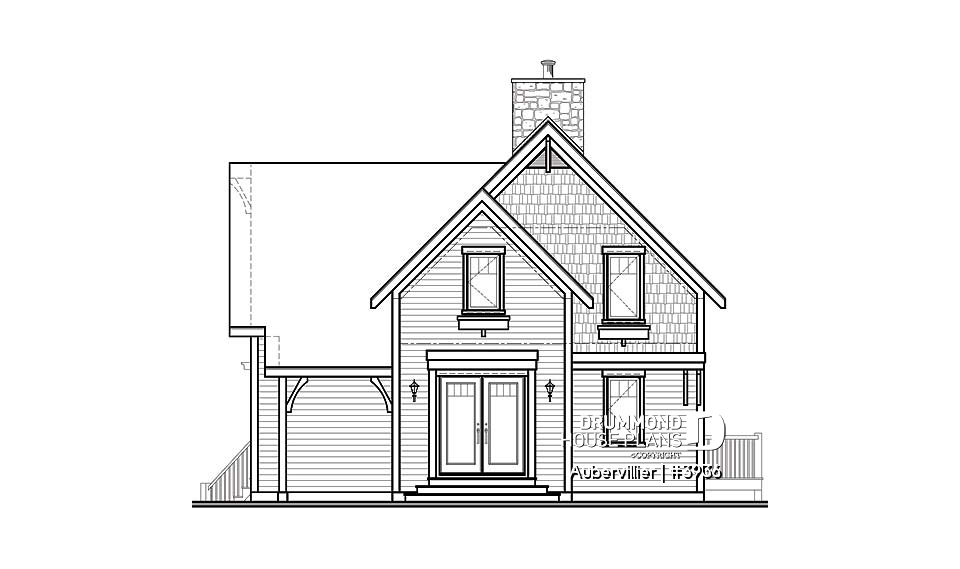 front elevation - Aubervillier