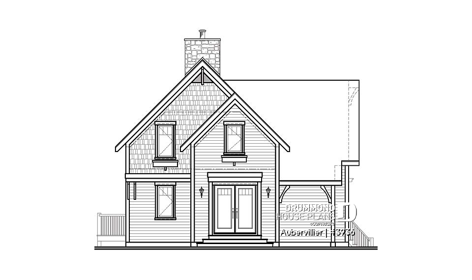 front elevation - Aubervillier