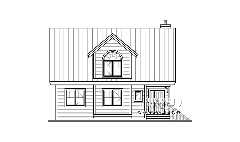 front elevation - Wisteria Walk