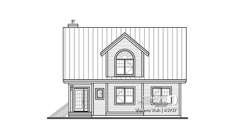 front elevation - Wisteria Walk