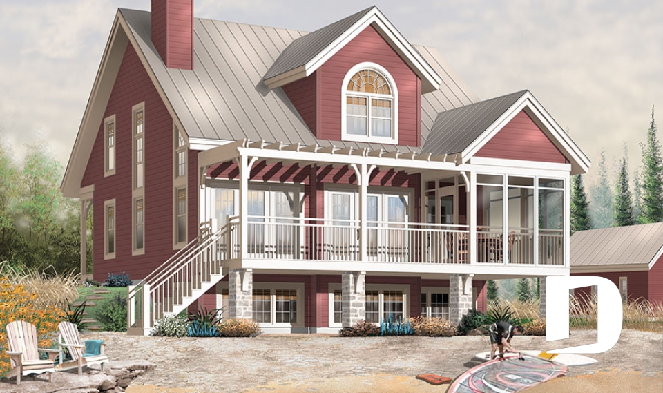 Rear view - BASE MODEL -  - Wisteria Walk