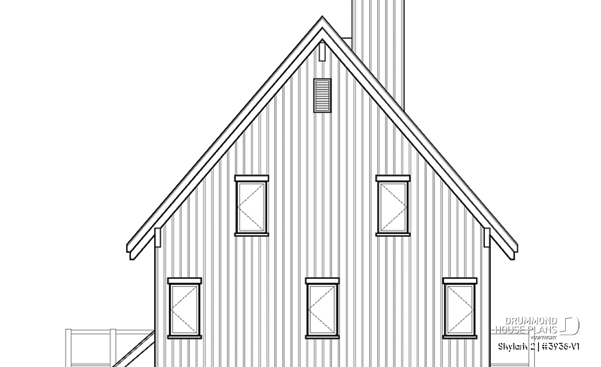 rear elevation - Skylark 2