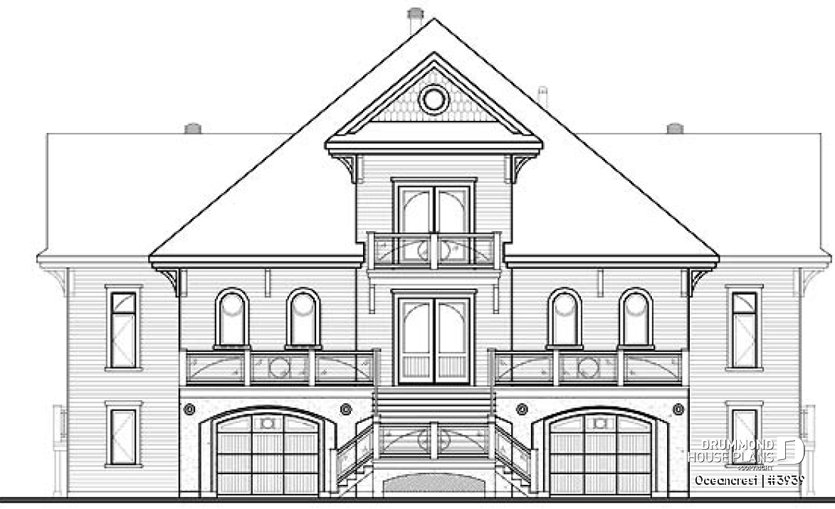 front elevation - Oceancrest