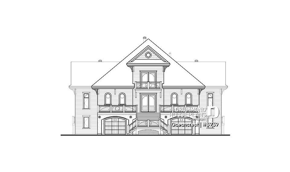 front elevation - Oceancrest