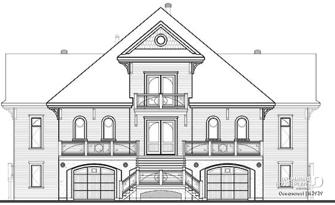 front elevation - Oceancrest