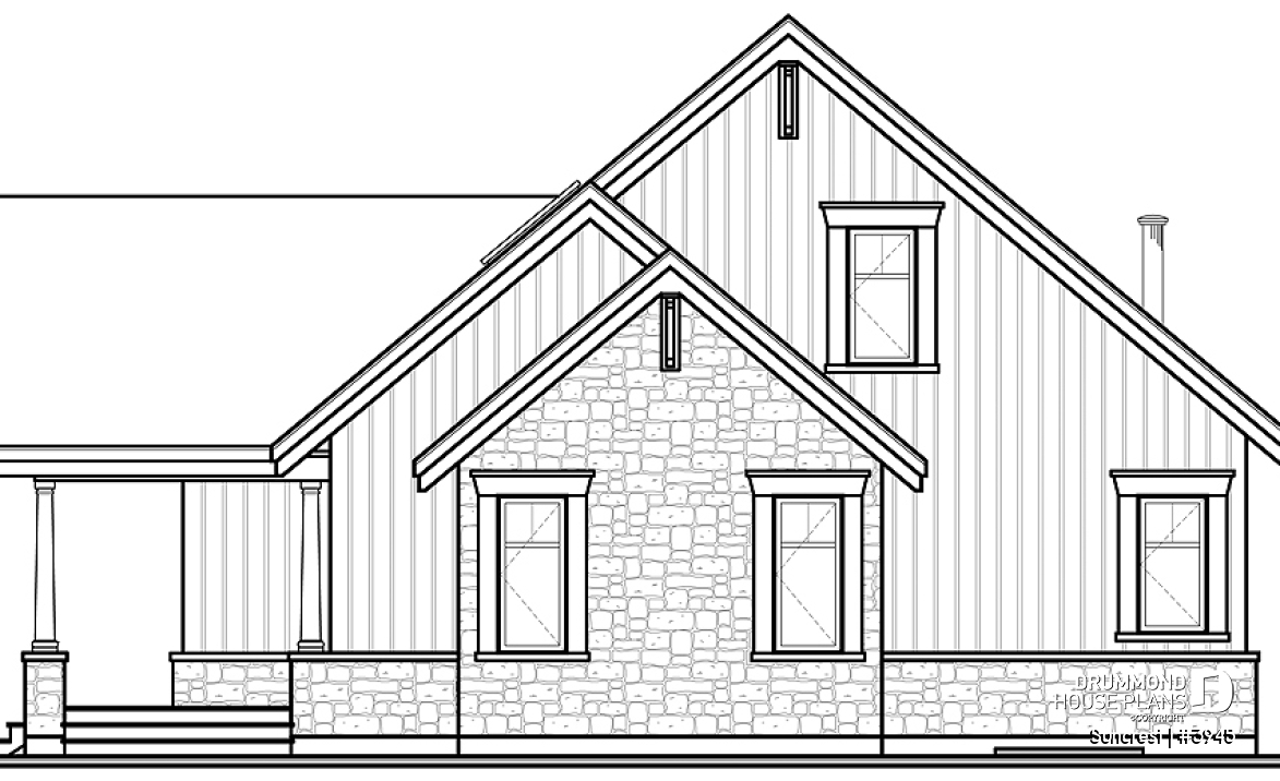 front elevation - Suncrest